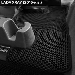 3D коврики EVA с бортами Lada XRAY (2015-н.в.)