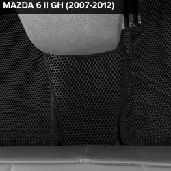 3D коврики EVA с бортами Mazda 6 II GH седан, лифтбек, универсал (2007-2012)