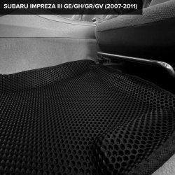 3D коврики EVA с бортами Subaru Impreza III GE/GH/GR/GV (2007-2011)