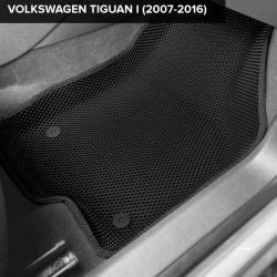 3D коврики EVA с бортами Volkswagen Tiguan I (2006-2016)