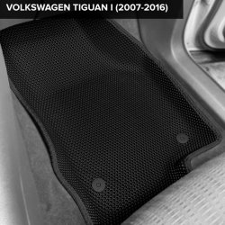 3D коврики EVA с бортами Volkswagen Tiguan I (2006-2016)