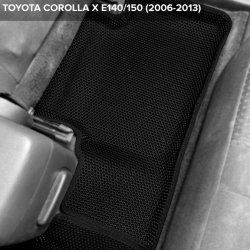 3D коврики EVA с бортами Toyota Corolla X E140/150 (2006-2013)