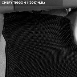 3D коврики EVA с бортами Chery Tiggo 4 I (2017-н.в.)