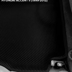 3D коврики EVA с бортами Hyundai Accent II (1999-2012)