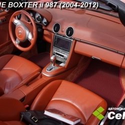 2D коврики EVA Porsche Boxter II 987 (2004-2012)