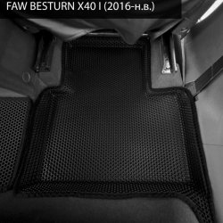 3D коврики EVA с бортами FAW Besturn x40 I (2016-н.в.)