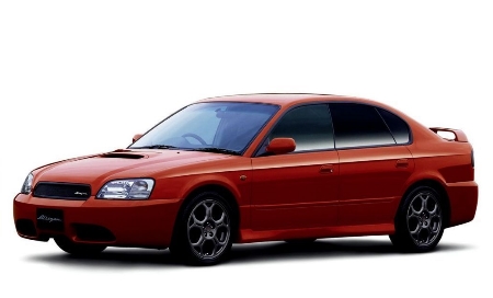 2D коврики EVA в салон на Subaru Legacy III BE/BH/BT, правый руль (1998-2003)