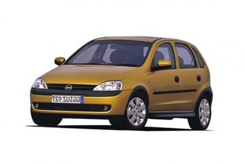2D коврики EVA в салон на Opel Corsa C (2000-2006)