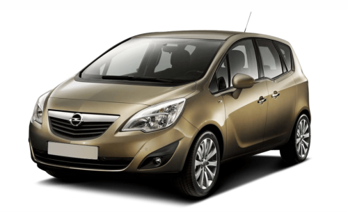 2D коврики EVA в салон на Opel Meriva B (2010-2014)