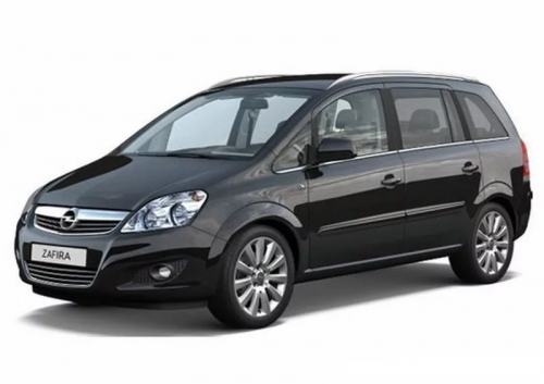 2D коврики EVA в салон и багажник на Opel Zafira B (2005-2014)