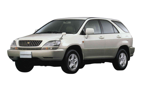 2D коврики EVA в салон на Toyota Harrier I XU10, правый руль(1997-2003)