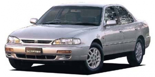 2D коврики EVA в салон на Toyota Scepter, правый руль (1992-1996)