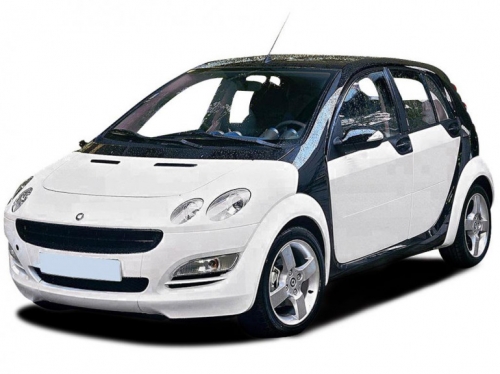 2D коврики EVA в салон и багажник на SMART ForFour I (2004-2006)