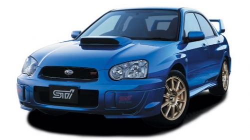 2D коврики EVA в салон и багажник на Subaru Impreza II GD/GG седан (2000-2007)