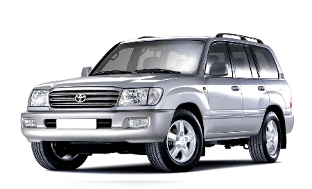 2D коврики EVA в салон и багажник  на Toyota Land Cruiser 100/105, 7 мест (1998-2007)