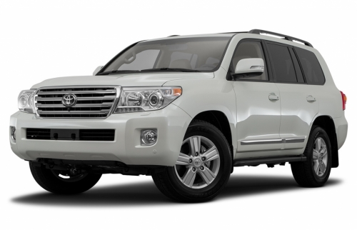 2D коврики EVA в салон и багажник на Toyota Land Cruiser 200, 5 мест (2012-2021)