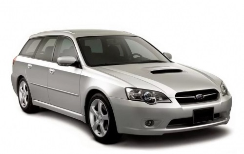 2D коврики EVA в салон на Subaru Legacy IV BP универсал (2003-2009)