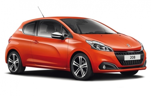 2D коврики EVA в салон на Peugeot 208 I рестайлинг (2015-н.в.)