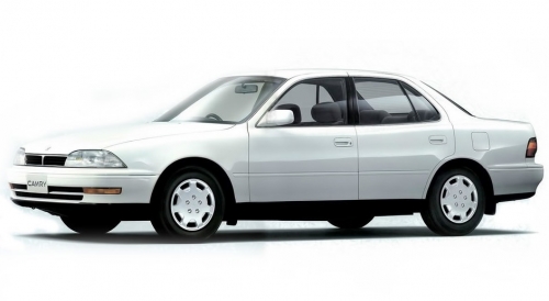 2D коврики EVA в салон на Toyota Camry V30, правый руль (1990-1994)