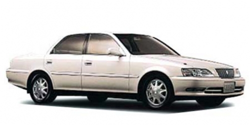 2D коврики EVA в салон на Toyota Cresta V X100, правый руль (1996-1998)
