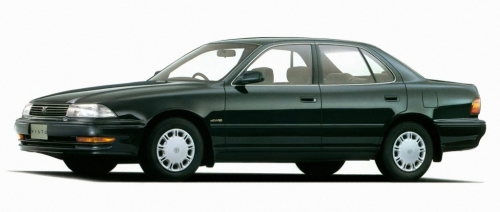2D коврики EVA в салон на Toyota Vista III V30, правый руль (1990-1994)