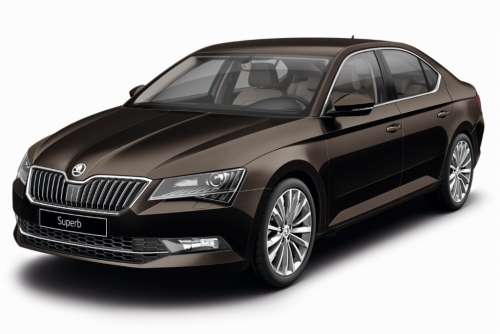 2D коврики EVA в салон и багажник на Skoda Superb III лифтбек (2015-н.в.)