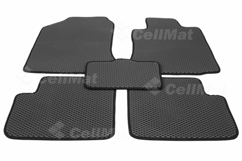 2D коврики EVA Toyota Corolla Fielder IX E120 FWD, правый руль (2000-2006)