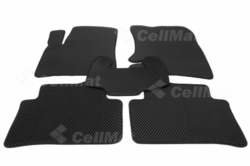 2D коврики EVA Audi Q7 I, 5 мест (2005-2015)