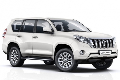 2D коврики EVA в салон и багажник на Toyota Land Cruiser Prado 150 рестайлинг (2013-2017)
