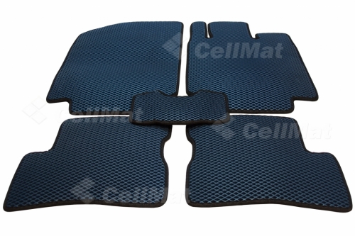 2D коврики EVA Nissan March K12, правый руль (2002-2010)