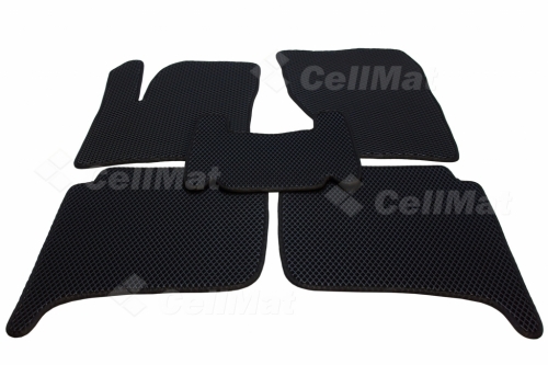 2D коврики EVA Volkswagen Touareg II 2-ух зонный климат контроль (2010-2018)