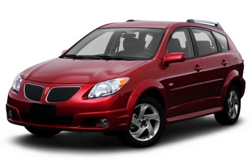 2D коврики EVA в салон и багажник на Pontiac Vibe I 4WD (2002-2008)
