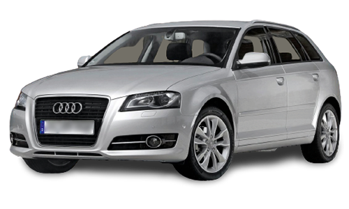 2D коврики EVA в салон и багажник на Audi A3 II 8P (2003-2013)