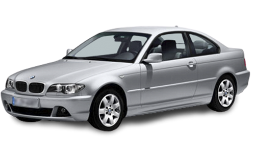 2D коврики EVA в салон на BMW 3 E46 купе (1998-2007)