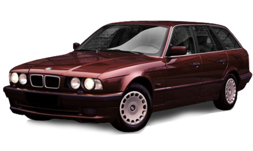 2D коврики EVA в салон на BMW 5 E34 универсал (1987-1996)