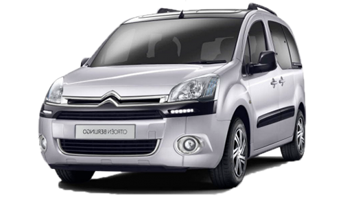 2D коврики EVA в салон и багажник на Citroen Berlingo II рестайлинг (2012-2015)