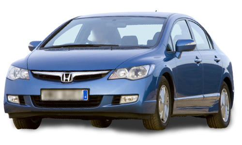 2D коврики EVA в салон и багажник на Honda Civic VIII седан (2005-2012)