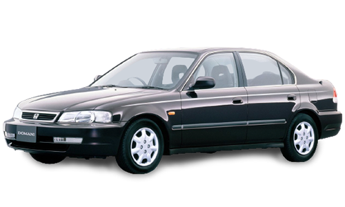 2D коврики EVA в салон и багажник на Honda Domani II, правый руль (1997-2000)