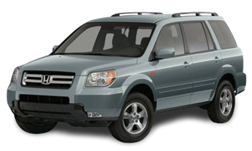 2D коврики EVA в салон  на Honda Pilot I (2002-2005)