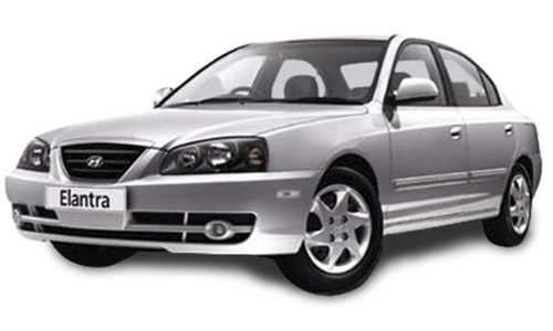 2D коврики EVA в салон на Hyundai Elantra III XD/XD2, правый руль (2000-2010)