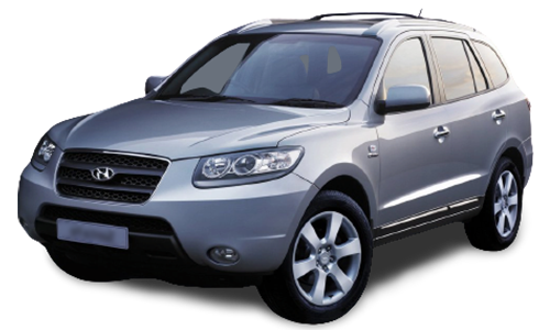 2D коврики EVA в салон и багажник на Hyundai Santa Fe II (2005-2010)