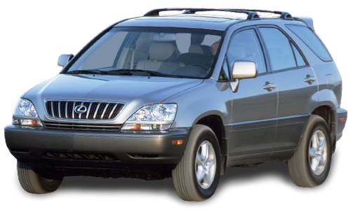 2D коврики EVA в салон и багажник на Lexus RX I (1997-2003)