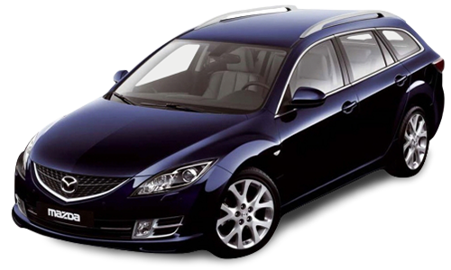 2D коврики EVA в салон на Mazda 6 II GH универсал (2007-2012)