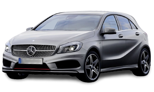 2D коврики EVA в салон и багажник на Mercedes-Benz A W176 (2012-2018)