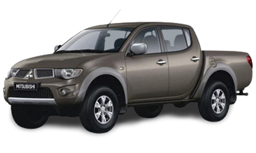 2D коврики EVA в салон и багажник на Mitsubishi L 200 IV (2006-2015)