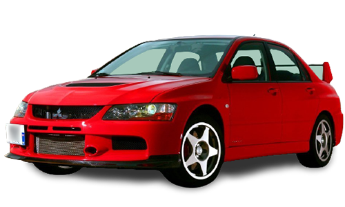 2D коврики EVA в салон и багажник на Mitsubishi Lancer Evolution IX (2005-2007)