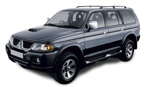 2D коврики EVA в салон и багажник на Mitsubishi Pajero Sport I (1998-2009)