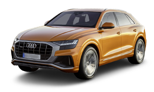 2D коврики EVA в салон и багажник на Audi Q8 I (2018-н.в.)