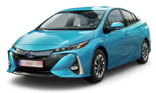 2D коврики EVA в салон и багажник на Toyota Prius IV PHV Prime XW50 (2015-н.в.)