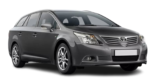 2D коврики EVA в салон и багажник на Toyota Avensis III T270, универсал (2008-2011)